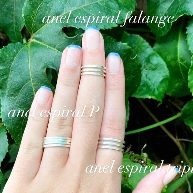 Anel Espiral Falange