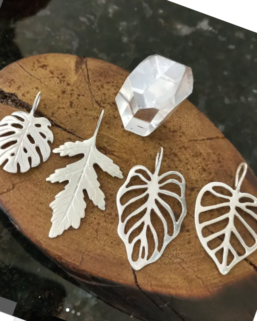 Pingente Folha G Antúrio