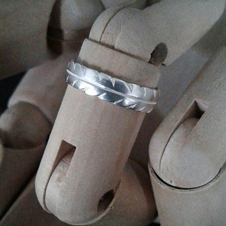 Anel Samambaia Falange