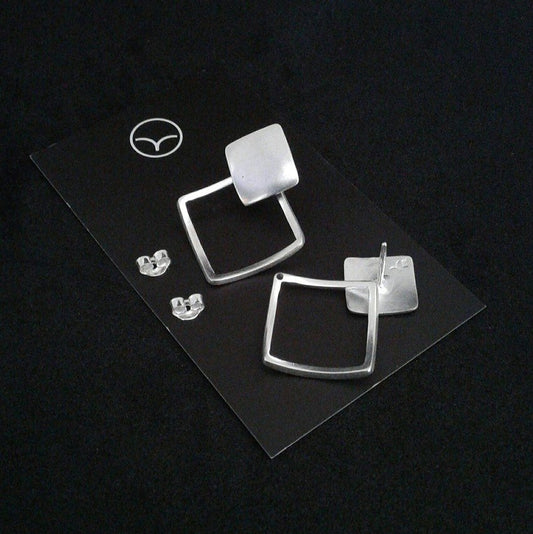 Brinco Anel Geo Quadrado