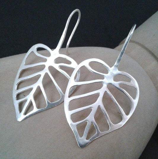 Brinco Folha G Coração