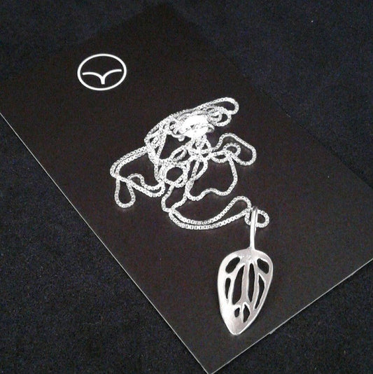 Colar Folha P Amêndoa