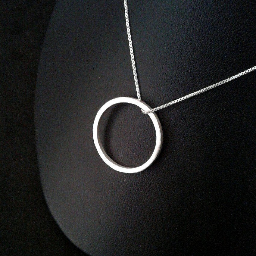 Colar Prata 950 Geo Redondo