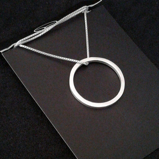 Colar Prata 950 Geo Redondo