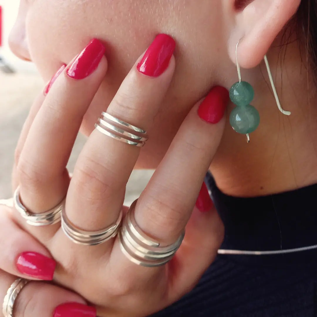 Anel Espiral Duplo P