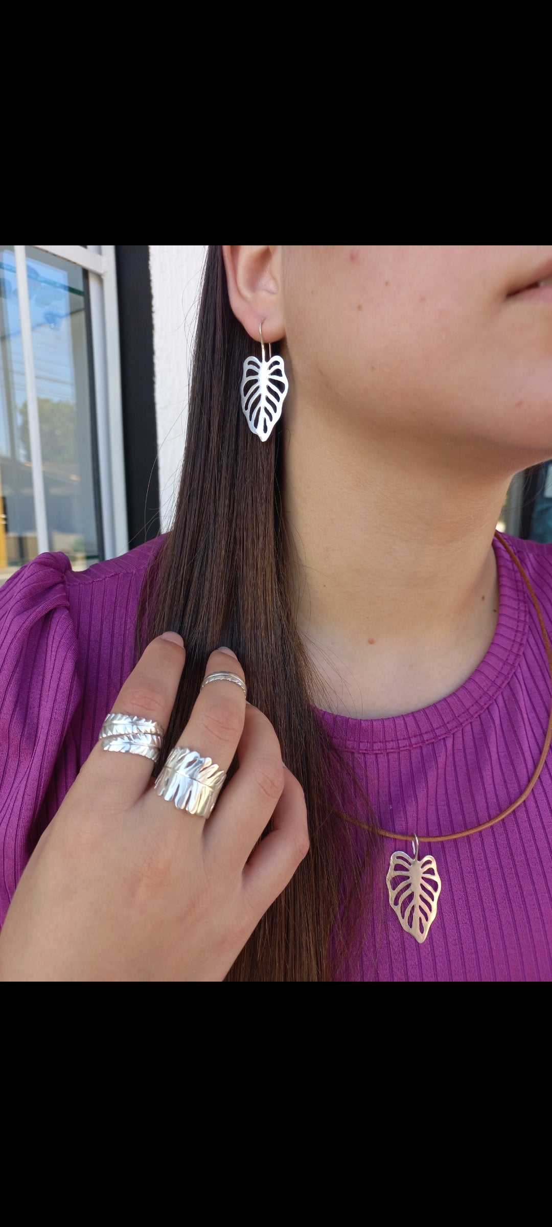 Brinco Folha G Antúrio