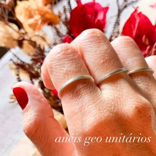 Anel Geo Unitário redondo