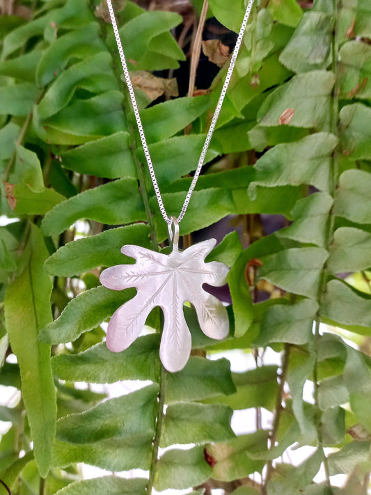 Pingente Folha G Embaúba